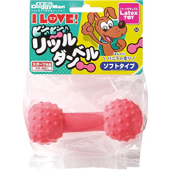 わんちゃんが大好きなピーピー笛入りのラテックス玩具。お部屋でも遊べる大人気のソフトタイプ。・「持っておいで」で一緒に遊ぼ！・細長い形で持ちやすく噛みやすいおもちゃです。・ほんのりバニラの香り付き。 【 適応ペットのサイズ 】 超小〜小型犬用 【 メーカー名 】 ドギーマンハヤシ 【 JANコード 】 4976555858402
