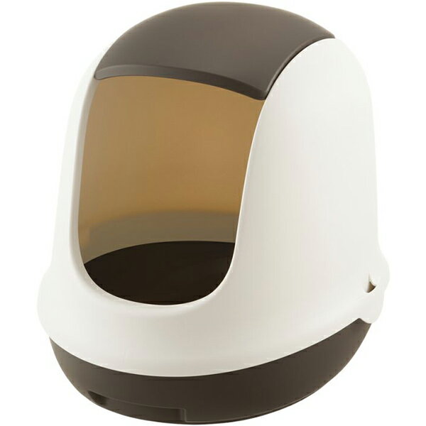 ラプレ ネコトイレ フード付 ダークグレー