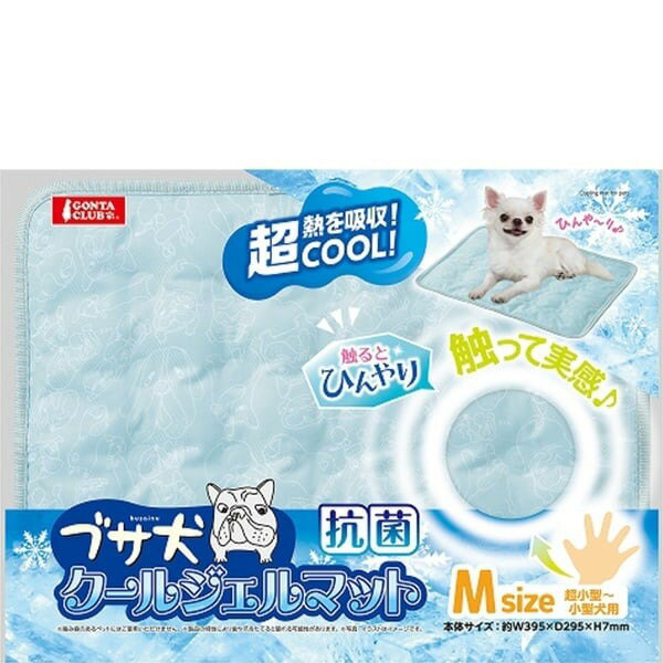 Mat, Plate - ブサ犬クールジェルマット M