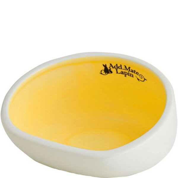 ラパン うさぎ用食器 食べこぼしにくい陶器製ラビットディッシュ