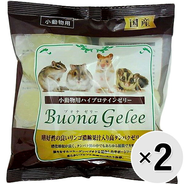 小動物のためのおいしいゼリー ブオナ ゼリー （16g×20コ）×2コ