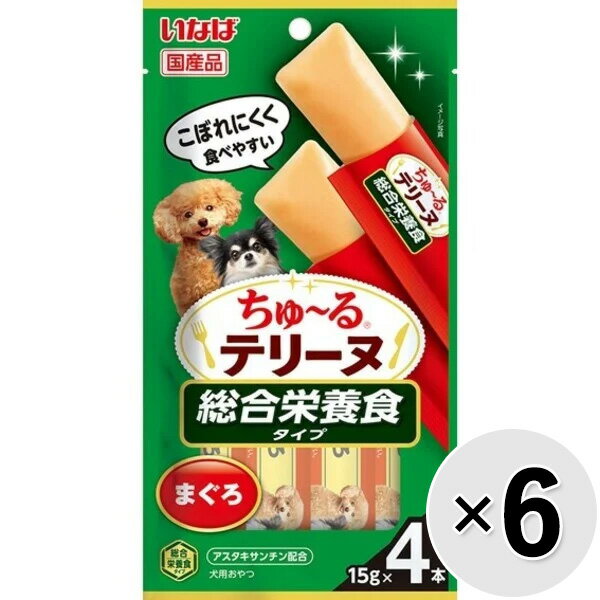 乐天商城 - 【セット販売】いなば ちゅ〜るテリーヌ 総合栄養食タイプ まぐろ （15g×4本）×6コ ［ちゅーる］〔26030910do〕