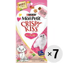 【セット販売】モンプチ クリスピーキッス 味わい深い真鯛入りシーフードセレクト 30g(3g×10袋)×7コ