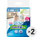 【セット販売】マナーウェア 長時間快適オムツ 男女共用 小〜中型犬用 Mサイズ 28枚入×2コ〔25052120dt〕