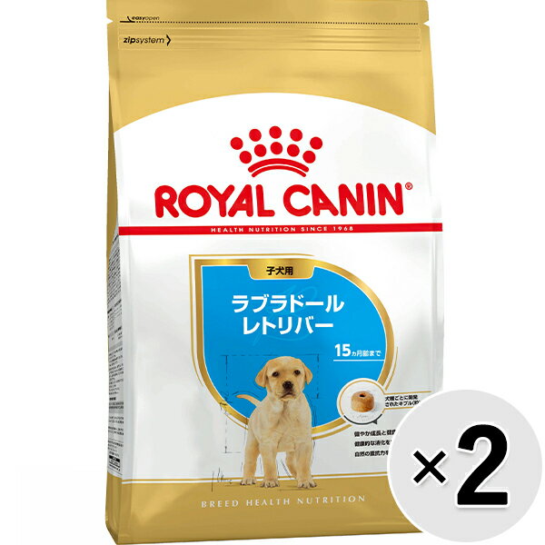 乐天商城 - 【セット販売】ロイヤルカナン ブリード ヘルス ニュートリション ラブラドールレトリバー 子犬用 3kg×2コ〔26040533dd〕〔26030524dd〕