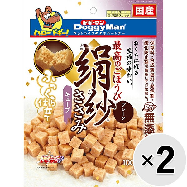 ササミたっぷり、至福の味わい。ふんわりやわらか新食感のごほうびおやつ。 【 保証分析値 】 粗たんぱく質：11.0％以上、粗脂肪：5.5％以上、粗繊維：1.0％以下、粗灰分：5.0％以下、水分：35.0％以下 【 代謝エネルギー 】 320Kcal 【 原産国 】 日本 【 製造日からの賞味期限 】 12ヶ月 【 メーカー名 】 ドギーマンハヤシ 【 JANコード 】 4976555823325