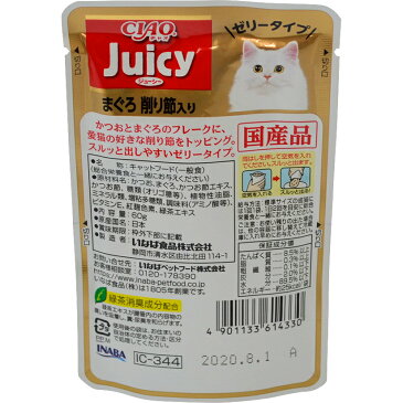 【単品】チャオ Juicy まぐろ 削り節入り 60g