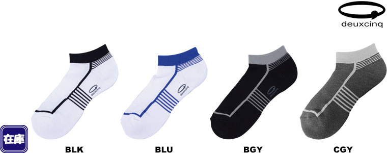 deuxcinq メンズアンクルソックス