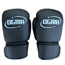 【OGMA】 ボクシング パンチンググローブ 10oz ブラック ハイエンドレザー トレーニング キックボクシング トレーニンググローブ 総合格闘技グローブ