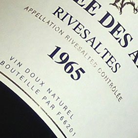1965年 リヴザルト・アイグル [1965] 750ml フランス ヴィンテージ ワイン ラングドック 赤ワイン 甘口 リヴェイラック [1965] 昭和40年 お誕生日 結婚式 結婚記念日 プレゼント ギフト 対応可能　誕生年 生まれ年 wine