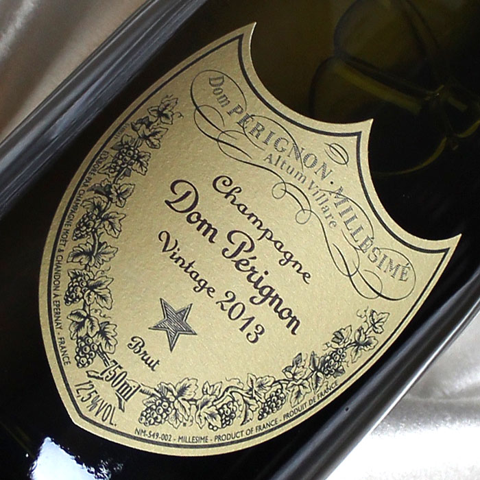 ドンペリニヨンのワインギフト 【送料無料】ドン　ペリニョン [2013]【正規品・箱なし】Dom Perignon [2013年]フランスワイン/シャンパーニュ/シャンパン/辛口/750ml