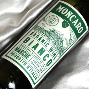 モンカロ　マルケ・ビアンコ　オーガニック Moncaro Marche Bianco Organic イタリアワイン/マルケ/白ワイン/辛口/750ml/ビオロジック （有機農産物加工酒類）