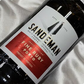 サンデマン　ファイン・ルビー　ポート（正規品） Sandeman Fine Ruby Porto ポルトガル/ドウロ/赤ワイン/甘味果実酒/極甘口/ 750ml