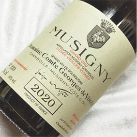 【正規品】 ヴォギュエ　ミュジニー VV [2020] Musigny VV [2020年] フランスワイン/ブルゴーニュ/赤ワイン/ミディアムボディ/750ml【ブルゴーニュ赤】