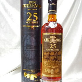 󡦥ƥʥꥪ󡦥쥻 25ǯ¹ʡ Ron Centenario Gran Reserva Aged 25 Yearsꥫ//700ml/40/ƥʥꥪ󥿡ʥʥ