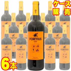 フォルティウス　ロブレ　テンプラニーリョ 750ml×6本　ケース販売ボデガス バルカルロス スペインワイン/ナバーラ/赤ワイン/辛口/750ml×6