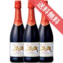 【正規品 取り寄せ品】サンテロ天使のロッソ 3本セット イタリアワイン/ピエモンテ/スパークリングワイン/甘口/750ml×3 【まとめ買い 業務用にも！ 】【モトックス】