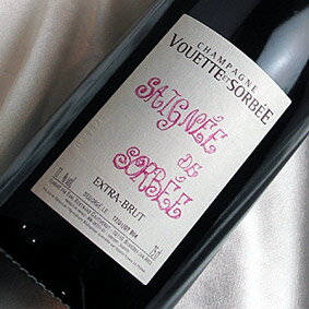 ヴェット・エ・ソルベセニエ・ド・ソルベエクストラ・ブリュット　ロゼVouette et SorbeeSaignee de Sorbee Extra Brut Rose