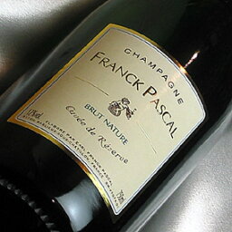 フランク・パスカル　ブリュット・ナチュールFranck Pascal Brut Nature（750ml　泡モノ）