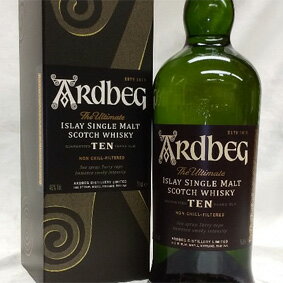 ARDBEG 【正規品】 アードベッグ　10年Ardbeg Ten Years Old スコッチウイスキー/シングルモルト/アイラ島 Islay Sing