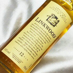 リンクウッド 12年　花と動物シリーズ　箱なし（並行品）/700ml/43度/オフィシャル Linkwood Aged 12 Yearsスコッチウイスキー/シングルモルト/スペイサイド Single Malt Scotch Whisky