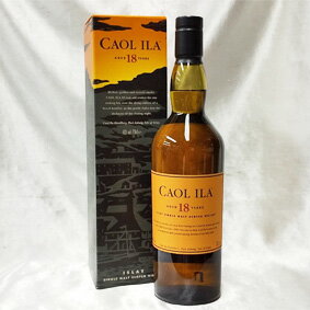 カリラ 18年 箱付き（並行品）/700ml/43度 Caol Ila Aged 18 Years スコッチウイスキー/シングルモルト/アイラ島 Islay Single Malt Scotch Whisky