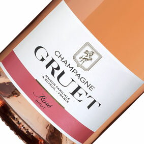 【正規品】シャンパーニュ・グルエ　ブリュット・ロゼ　Gruet Brut Rose フランス/シャンパーニュ/シャンパン/辛口/750ml/メルシャン【希少品・取り寄せ品】