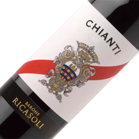 【正規品・取り寄せ品】バローネ リカーゾリ キアンティ Chianti DOCG イタリアワイン/トスカーナ州 ガイオーレ イン キアンティ/赤ワイン/フルボディ/重口/750ml/フードライナー【希少品】【6021】