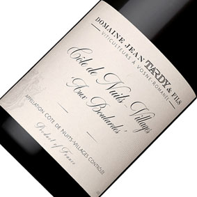 【正規品】コート ド ニュイ ヴィラージュ ルージュ オー ブラルド 2021 フランスワイン/ブルゴーニュ/ドメーヌ ジャン タルディ/赤ワイン/ミディアムボ...