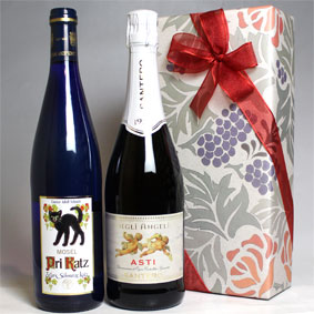 ■送料無料■甘口好きの方に チョットした贈り物 スパークリングと白ワインの飲み比べ2本組セット【2本セット】【ギフト・ラッピング・のし・カード OK!】【甘口ワ...