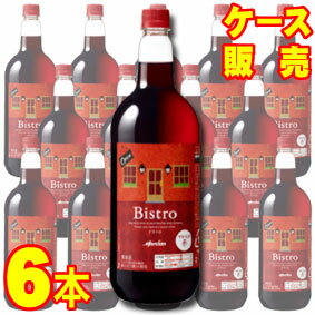 【送料無料】【メルシャン ワイン】 ビストロ　ペットボトル　やわらか 赤　1500ml 6本セット・ケース販売 Bistro Red 国産/日本ワイン/赤ワイン/ライトボディ/1500ml×6【メルシャンワイン】【ケース売り】