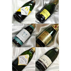 楽天ヒグチワイン Higuchi Wineシャンパンづくし　ハーフボトル飲み比べ 6本セット　中堅実力派メゾンVer.33 ギフトセット 誕生日プレゼント 贈り物にも！【375ml×6】【ハーフワインセット】【シャンパン スパークリング ワイン セット】【ハーフサイズ】【楽天 通販 販売】