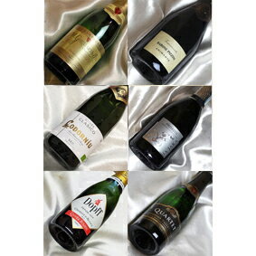 楽天ヒグチワイン Higuchi Wine■送料無料■自然派4本入り　泡ものの著名産地を集めた　世界の極上スパークリングワイン　ハーフボトル飲み比べ6本セット Ver.14 【ハーフワインセット】【シャンパン　スパークリングワイン　セット】【泡 発泡】【楽天 通販 販売】