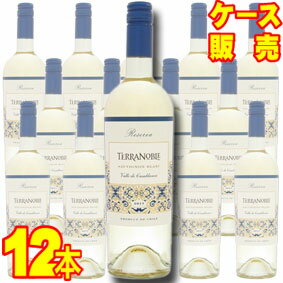 【送料無料】 テラノブレ　ソーヴィニヨンブラン　レセルバ 　12本セット・ケース販売 Terra Noble Sauvignon Blanc Reserva チリ/チリワイン/白ワイン/やや辛口/750ml×12【ケース売り】