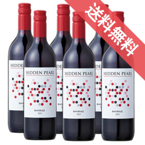 楽天ヒグチワイン Higuchi Wine【送料無料】ヒドゥン・パール　シラーズ　6本セット Hidden Pearl Shirazオーストラリアワイン/赤ワイン/ミディアムボディ/750ml 【楽天 通販 販売】【まとめ買い 業務用にも！】