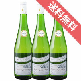 楽天ヒグチワイン Higuchi Wine【送料無料】フォリエット　ムスカデ　セーヴル・エ・メーヌ　3本セット Muscadet Sevre et Maineフランスワイン/白ワイン/辛口/750ml 【楽天 通販 販売】【まとめ買い 業務用にも！】【自然派ワイン ビオワイン 有機ワイン 有機栽培 bio オーガニック】