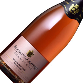 【正規品・取り寄せ品】ボーモン・デ・クレイエール　フルール・ド・ロゼ　ブリュット　ミレジム　2008Fleur de Rose Brut Millesime 2008フランス/シャンパーニュ/シャンパン/辛口/750ml【希少品】【自然派ワイン】【モトックス】