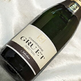 グルエ　ブリュット・セレクション　ハーフボトル　Gruet Brut Selection 1/2フランス/シャンパーニュ/シャンパン/辛口/ハーフワイン/375ml