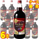 【メルシャン ワイン】 ボン・ルージュ ペットボトル 赤 1500ml 6本セット・ケース販売 国産ワイン/赤ワイン/フルボディ/重口/ 1500ml × 6 【アントシアニン】【ポリフェノール】【フレンチ・パラドックス】【ケース売り】