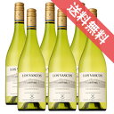【正規品・取り寄せ品】シャルドネ 750ml 6本セット ロス ヴァスコス/チリワイン/セントラルヴァレー/白ワイン/辛口/サステイナブル/ 750ml × 6 /ファインズ/サントリー【自然派ワイン ビオワイン 有機ワイン 有機栽培 bio オーガニック】【まとめ買い 業務用】