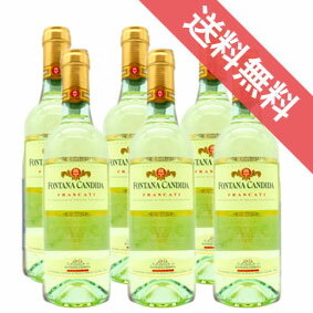 楽天ヒグチワイン Higuchi Wine【送料無料】フォンタナカンディダ　フラスカティ　スペリオーレ　セッコ　ハーフボトル　6本セットFontana Candida Frascati Superiore Secco イタリアワイン/ラツィオ/白ワイン/やや辛口/375ml×6 【楽天 通販 販売】【白ワインセット】