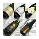 シャンパンづくし コクを感じる ハーフボトル 飲み比べ 5本セット Ver.7 【ハーフワインセット】【シャンパン スパークリングワイン セット】【ハーフボトルセット】【楽天 通販 販売】