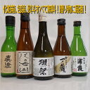 【 日本酒 利き酒師厳選!】 純米大吟醸 入り 飲み比べ《 獺祭 / 八海山 / 一ノ蔵 / 真澄 / 浦霞 》300ml 5本セット 日本酒飲み比べセット /...