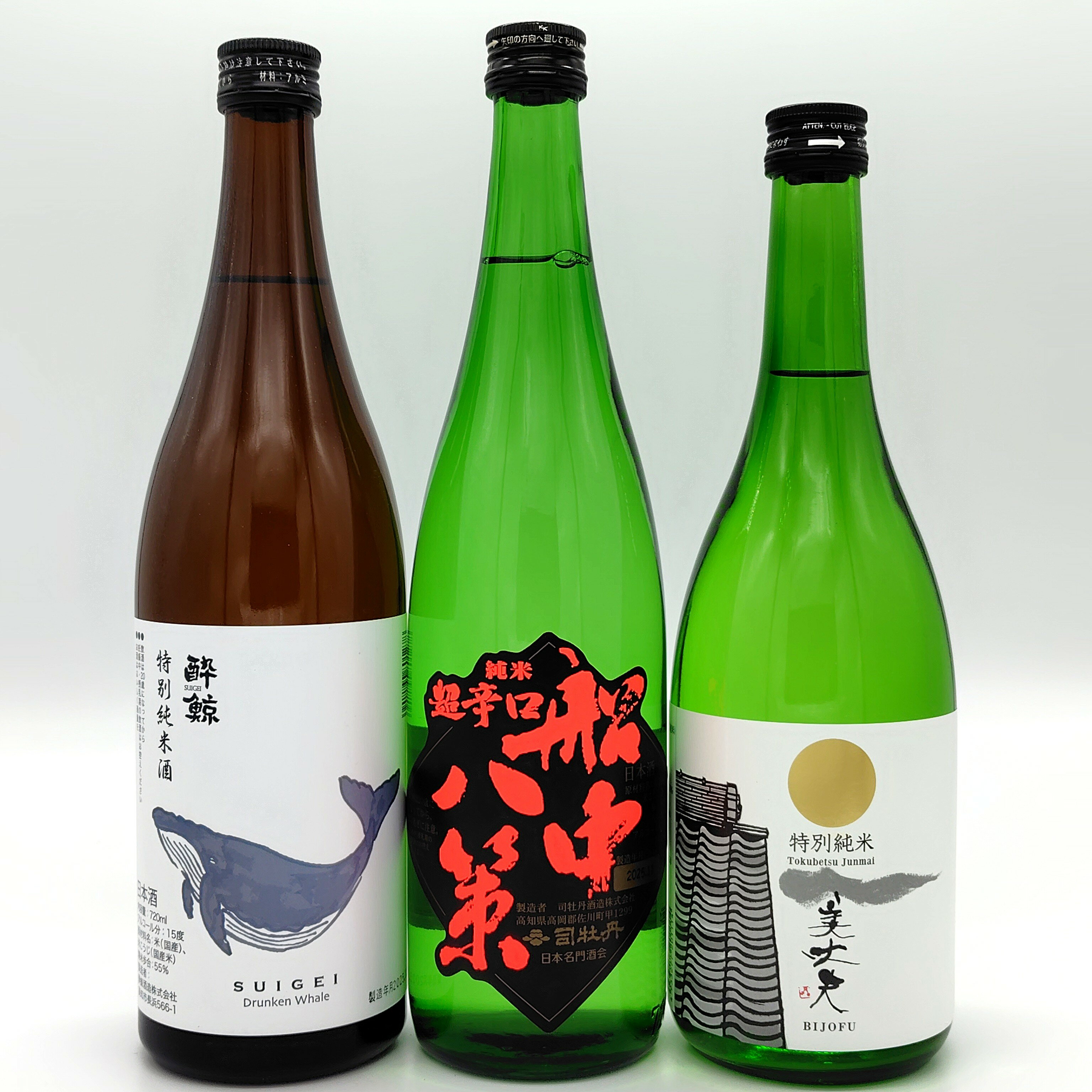 【 日本酒 利き酒師厳選！】 高知県 の 人気銘柄 《 司牡丹 船中八策 / 酔鯨 / 美丈夫 》飲 ...