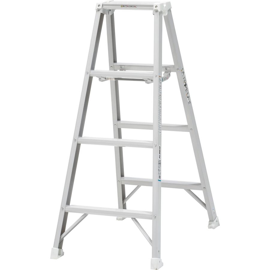 アルインコ(ALINCO) ホワイト軽量専用脚立　約120cm（130kg仕様） MSW120SX ホワイト