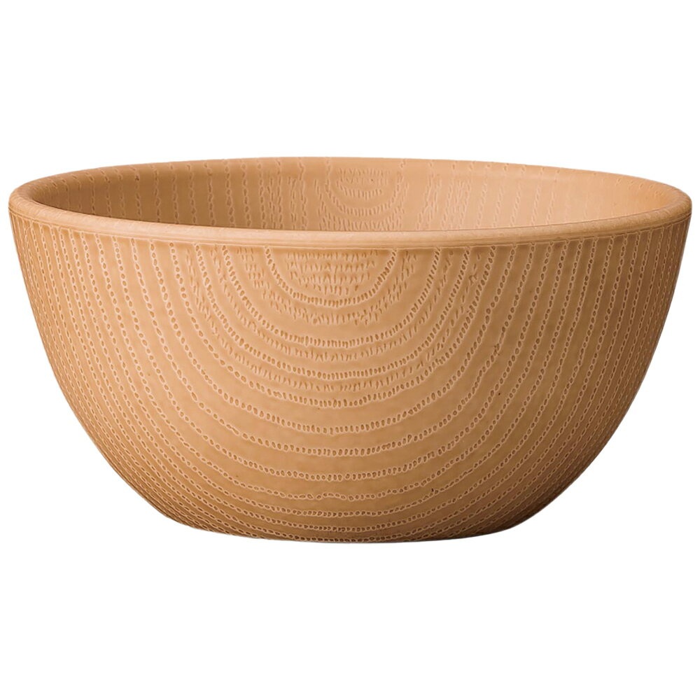 ★4％OFFクーポン！ 9/19 20:00-9/24 1:59★ 萬洋 木目樹脂シリアルボウル ナチュラル 91-616A