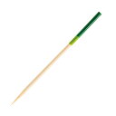 萬洋 日本製 二色四季彩串 50本入 黄緑・緑 9cm 18-336C 大分県 別府 木 竹 竹工芸 箸 キッチン キッチン用品 飲食店 和食 中華 塗 和風 レストラン 串 ピック 飾り串 料理串 おもてなし おしゃれ 職人 パーティー かわいい お祝い(3)