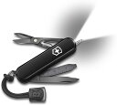 VICTORINOX(ビクトリノックス) ナイフ アウトドア シグネチャーライト オニキスブラック 0.6226.31P スモール