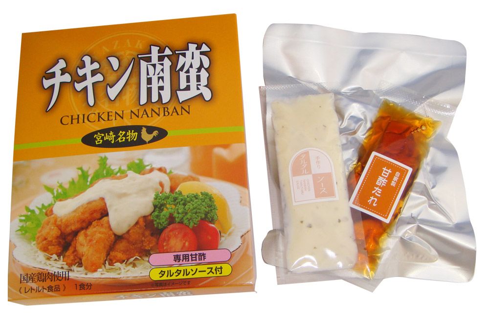 【シーズン】チキン南蛮 (レトルト) 1食入 鶏フライ120g×1袋、甘酢たれ20ml×1袋、タルタルソース20g×1袋