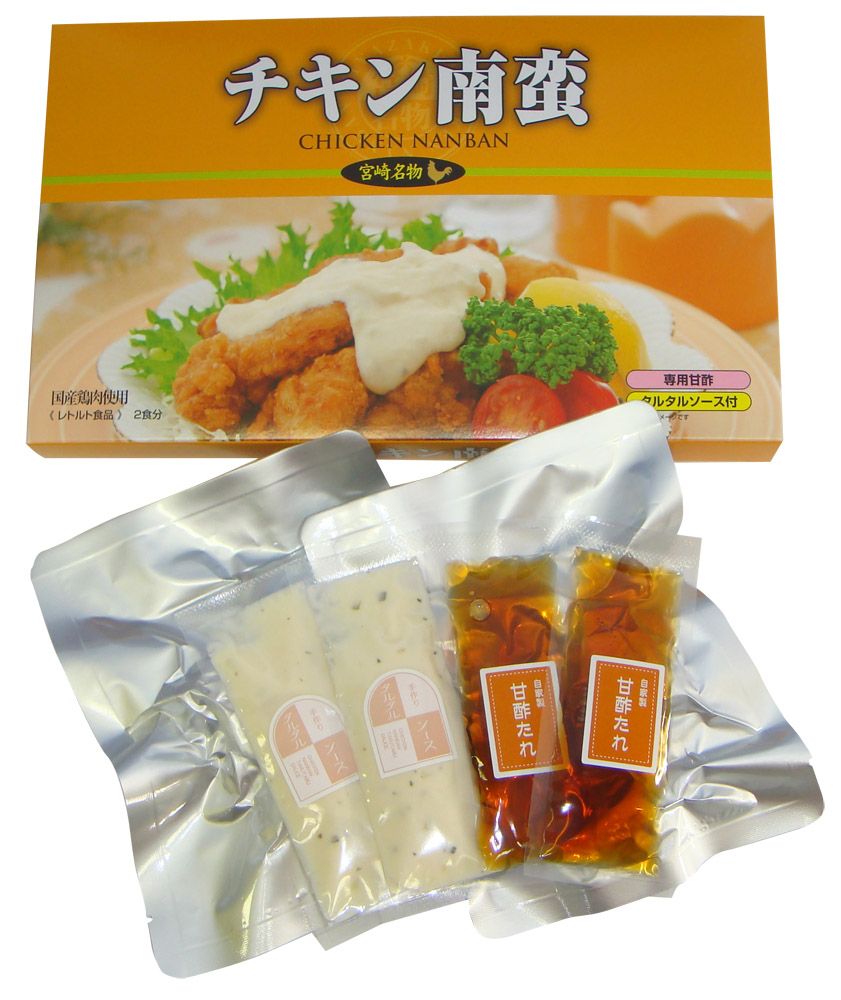 【シーズン】チキン南蛮 (レトルト) 1食入 鶏フライ120g×1袋、甘酢たれ20ml×1袋、タルタルソース20g×1袋